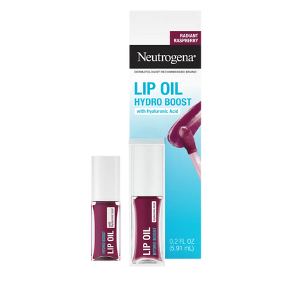 Neutrogena® Hydro Boost Lip Oil, Radiant Raspberry, .2 Fl. Oz - US 9720