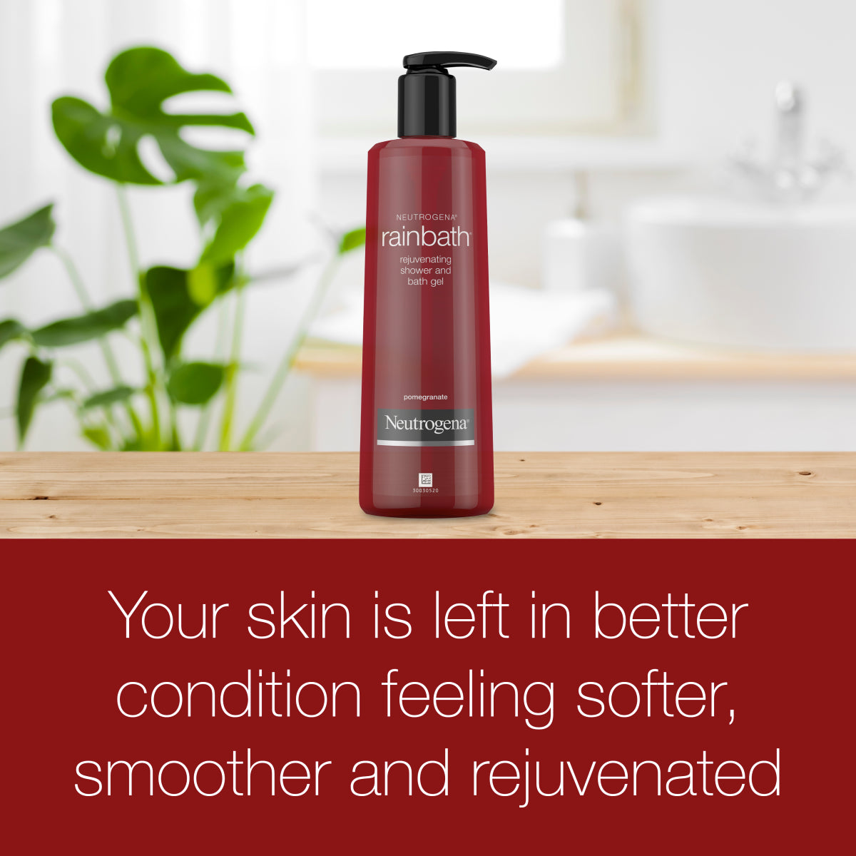 Neutrogena® RAINBATH Rejuvenating Shower And Bath Gel, Body Wash, Pomegranate, 16 Fl. Oz - US 5112