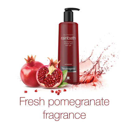 Neutrogena® RAINBATH Rejuvenating Shower And Bath Gel, Body Wash, Pomegranate, 16 Fl. Oz - US 5112