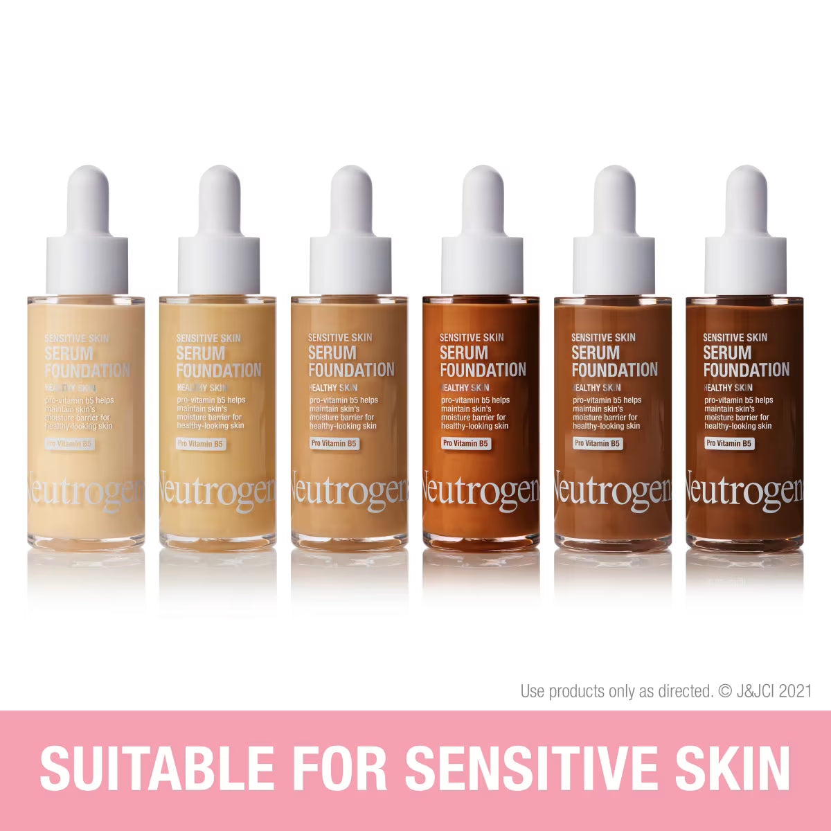 Neutrogena® Healthy Skin Sensitive Skin Serum Foundation, Light 01, 1 Oz - US 1632