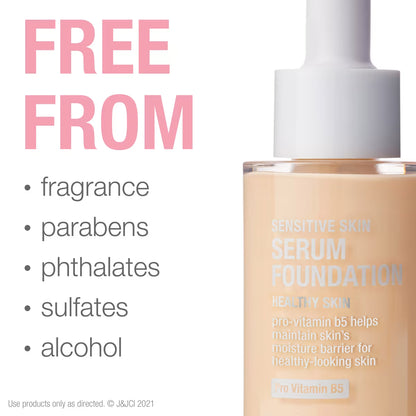 Neutrogena® Healthy Skin Sensitive Skin Serum Foundation, Light 02, 1 Oz - US 3360