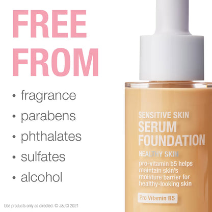 Neutrogena® Healthy Skin Sensitive Skin Serum Foundation, Light/Medium 02, 1 Oz - US 4134