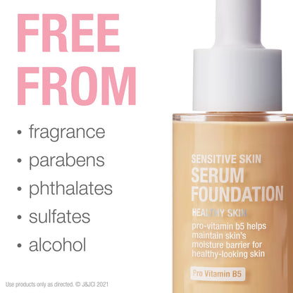 Neutrogena® Healthy Skin Sensitive Skin Serum Foundation, Light/Medium 03, 1 Oz - US 7801