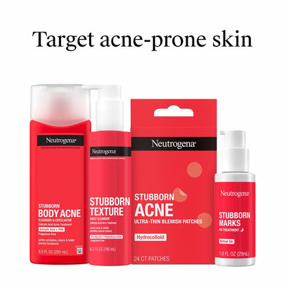Neutrogena® Stubborn Body Acne Cleanser & Exfoliator, 8.5 Fl. Oz - US 4261