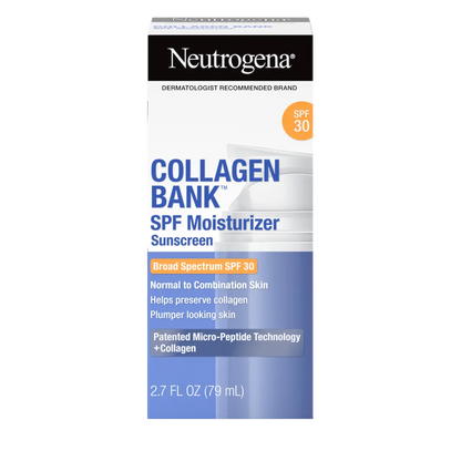Neutrogena® Collagen Bank SPF Moisturizer Broad Spectrum SPF 30, 2.7 Fl. Oz - US 8019