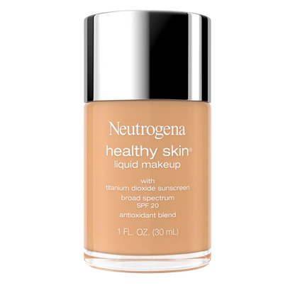 Neutrogena® Healthy Skin Liquid Foundation Makeup Broad Spectrum SPF 20, 360N Creamy Beige, 1 Fl. Oz - US 6430