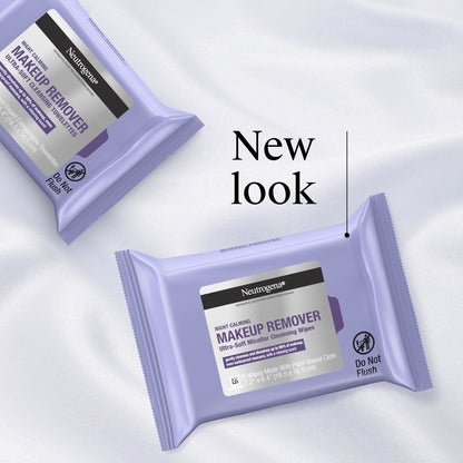 Neutrogena® Night Calming Makeup Remover Ultra-Soft Micellar Wipes, 25 Count - US 1535